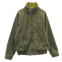 Columbia コロンビア ジャケット S カーキ系 裏フリース アウトドア メンズ 古着
