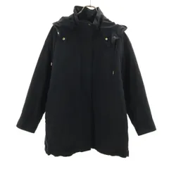 green label relaxing グリーンレーベルリラクシング モッズコート 38 ブラック ユナイテッドアローズ ライナー付き レディース 古着