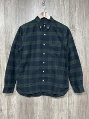URBAN RESEARCH ROSSO ロッソアーバンリサーチ チェック シャツ sizeM/紺×緑 ■◇ レディース