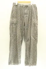 【中古】 Johnbull メンズカーゴパンツ M ヒートコーデュロイカーゴイージーパンツ Johnbull M グレー 灰