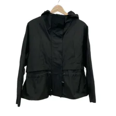 ELENDEEK(エレンディーク) コート サイズF レディース美品  - 黒 長袖/ジップアップ/フード付き/春/秋