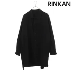 ヨウジヤマモトプールオム サイズ:4  HJ-B02-101 アーミーギャバジンビッグ長袖シャツ 中古 BS99 ヨウジヤマモトプールオム HJ-B02-101 アーミーギャバジンビッグ長袖