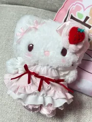 サンリオ ハローキティ いちご ホイップケーキ マスコット ぬいぐるみ キーホルダー ショートケーキ2