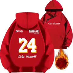 バスケットボール ルカ・ドンチッチ 77番 プリント パーカー メンズ 秋冬 長袖 フーディー スウェットシャツ 応援 グッズ 起毛あり レッド