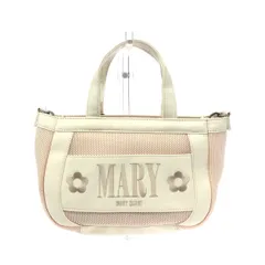 MARY QUANT マリークワント メッシュ2WAYバッグ  PVC 225-812005-031-0   ベージュ レディース / 240001176902
