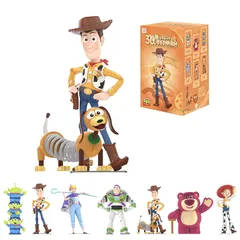 TOP TOY ディズニー(Disney)トイストーリー 30周年 シリーズ【1ピース】ガチャガチャ ブラインドボックス フィギュア ソフビ PVC プレミアム おもちゃ 誕生日 プレゼント ウッディ バズ キャラクターコレクター向け 1
