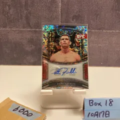 2021 Panini Select UFC Rich Franklin 直筆サインカード Prizm カード