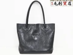クロムハーツ CHROMEHEARTS FSトートバッグ レザー ブラック クロスパッチ トートバッグ メンズ バッグのサムネイル