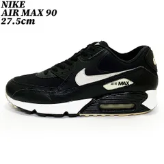 【クーポン】スニーカー シューズ  ナイキ エアマックス９０ ブラック ホワイト 27.5cm NIKE AIR MAX 90 325213-060 正規品 中古 古着 ブランド 匿名配送