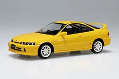 アオシマ プラモデル 1/32 楽プラ スナップキット No.22-SY ホンダ DC2インテグラ タイプR サンライトイエロー