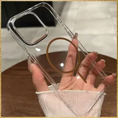 ★送料無料★Size:iPhone17ProMax_Color:ブラウン YUZOR 「極薄+極々透明感」 iPhone 17 Pro Max ケース クリア 黄ばみなし 超軽量 超薄型 いphone17ProMax ケース MagSafe対応 ストラップホー