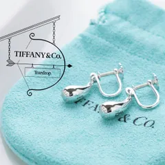 ティファニー ティアドロップ 925 イヤリング - c.1990s