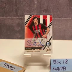 2020-21 Panini Chronicles Sandro Tonali 253/500 直筆サインカード AC Milan Serie A カード