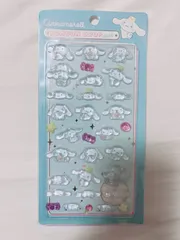 ぷっくりシール　サンリオ　シナモロール