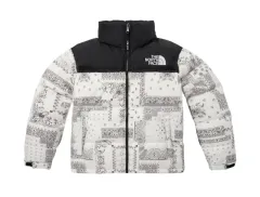 (S) THE NORTH FACE 1996 ノベルティ ヌプシ ジャケット オフホワイト