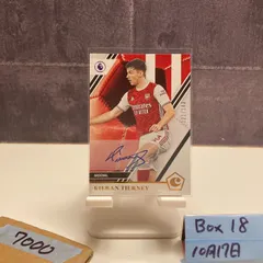 2020-21 Panini Chronicles Kieran Tierney 121/143 直筆サインカード Arsenal カード