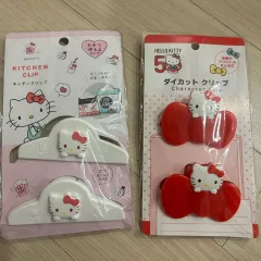 ハローキティ 型抜き/キッチン クリップ セット (まとめ売り)
