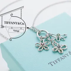 ティファニー バタフライ ビー フラワー ネックレス - c.2000s