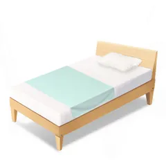 COLORFUL CANDY STYLE 新品  防水シーツ パイル・防水加工素材 2枚セット サックス