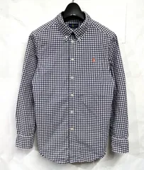 RALPH LAUREN｜ラルフローレン ギンガムチェック ボタンダウン 長袖シャツ ブラウス