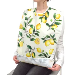 COLORFUL CANDY STYLE 新品  介護用 お食事エプロン(撥水・ポケットタイプ) 2枚セット シトラスレモン