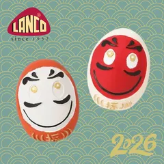 【限定品/在庫限り】ダルマタマゴ  LANCO たまごちゃん 犬用 おもちゃ お祝い お正月 だるま ダッドウェイ ランコ.のサムネイル