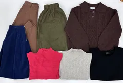 【2026 福袋3,680円→2,000円】レディースM 秋冬福袋 7点セット ニット入り 大人カジュアル まとめ売り