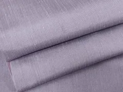 平和屋着物●上質な紬　紫苑色　正絹　逸品　AABE5257cs