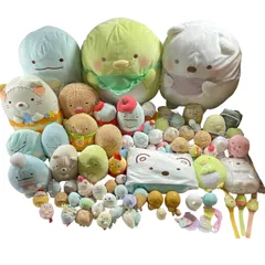 ★ すみっコぐらし グッズ  大量 約80点 まとめ商品 ぬいぐるみ てのりぬいぐるみ  ブランケット  フィギュア マスコット ペンギン 2.85kg