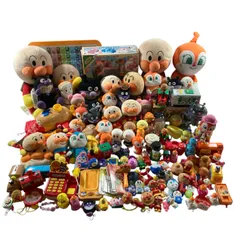 ★  アンパンマン あんぱんまん グッズ まとめ ぬいぐるみ フィギュア ソフビ おもちゃ ドキンちゃん ばいきんまん 等 現状品 8.9kg