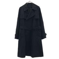 LEMAIRE ルメール ブラック コットン トレンチコート - メルカリ