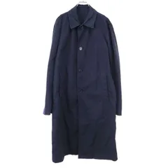 DRIES VAN NOTEN ドリスヴァンノッテン RANKLES GD 1146 M.W COAT ステンカラーオーバーサイズコート 855.020212-1146 ネイビー Mのサムネイル