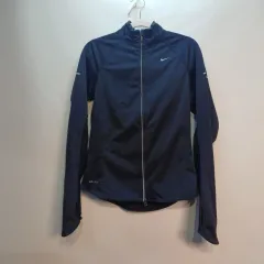 ナイキ ドライフィット ネイビー レディース ウィンドブレーカー 80 サイズ 春 秋 512044