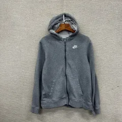 NIKE カジュアル 刺繍 ロゴ フード ジップアップ XL A02827