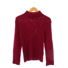 アニエスベーオム Agnes b. homme ウール タートルネック ニット セーター 長袖 1 赤 レッド /AT ■OSのサムネイル