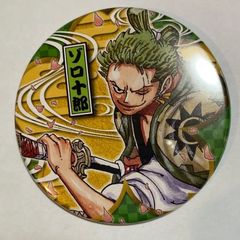 ONE PIECE ワンピース 輩缶バッジ BATTLE ゾロ エッグヘッド - メルカリ