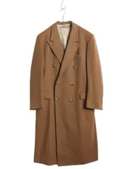 美品⁂ラルフローレン⁂ロングチェスターコート　ダブルブレスト　ウール　男女兼用 美品 ラルフローレン ロングチェスターコート ダブルブレスト ウール