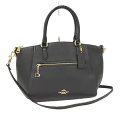 COACH 2WAYショルダーバッグ レザー ブラック 79316