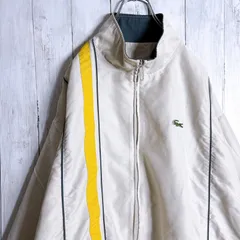 【入手困難】ラコステ LACOSTE ベージュ トラックジャケット #04