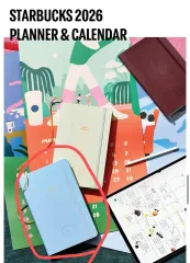 未開封 Starbucks 2026 ダイアリー スカイブルー