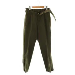 サカイ sacai 22-02886M メルトンベルテッドパンツ テーパードパンツ 1 カーキ /ES ■OS ■SHのサムネイル