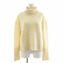 エストネーション ESTNATION ニット セーター 長袖 タートルネック ウール カシミヤ混 アイボリー 02-109-12-100021 /AN22