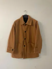 ウールハーフコート