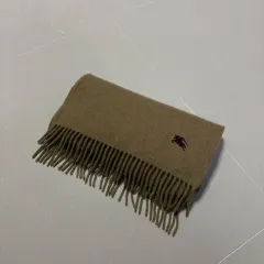 ヴィンテージ バーバリー カシミア ベージュ マフラー