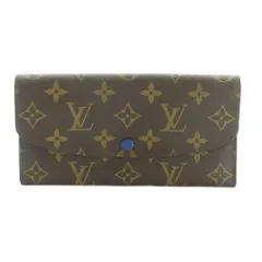 ルイヴィトン LOUIS VUITTON ポルトフォイユ エミリー 長財布 小銭入れ フラップ モノグラム柄 ブラウン M60138 /MI ■OS ■OH