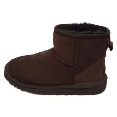 UGG(アグ) ショートブーツ 23 レディース クラシックミニ 5854 ダークブラウン ムートン