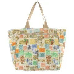 レスポートサック ポーチ付 総柄トートバッグ ハンドバッグ マルチカラー