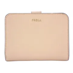 フルラ FURLA バビロン BABYLON S ジップアラウンド 財布 二つ折り レザー ベージュ /BM ■MU