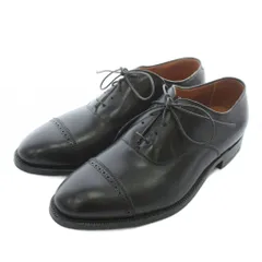 ブルックスブラザーズ BROOKS BROTHERS ビジネスシューズ ドレス 革靴 レザー パンチドキャップトゥ 8 26cm 黒 ブラック /XZ ■GY18のサムネイル