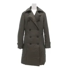 アイシービー iCB 美品 トレンチ ダウンコート 9 カーキ /UO ■GY18